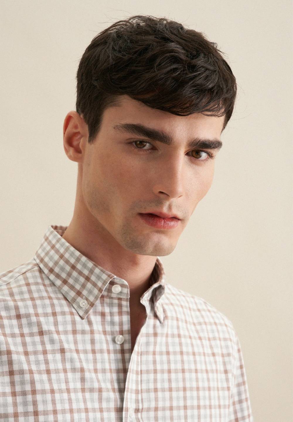 Studio Seidensticker Flanell Flanellhemd in Slim mit Button-Down-Kragen Nur für heute