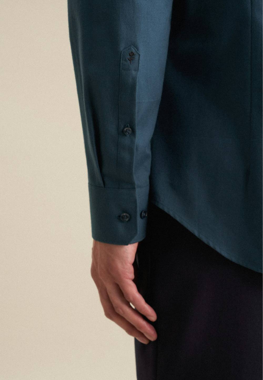 Studio Seidensticker Flanell Flanellhemd in Slim mit Kentkragen Vierteljährliche Förderung