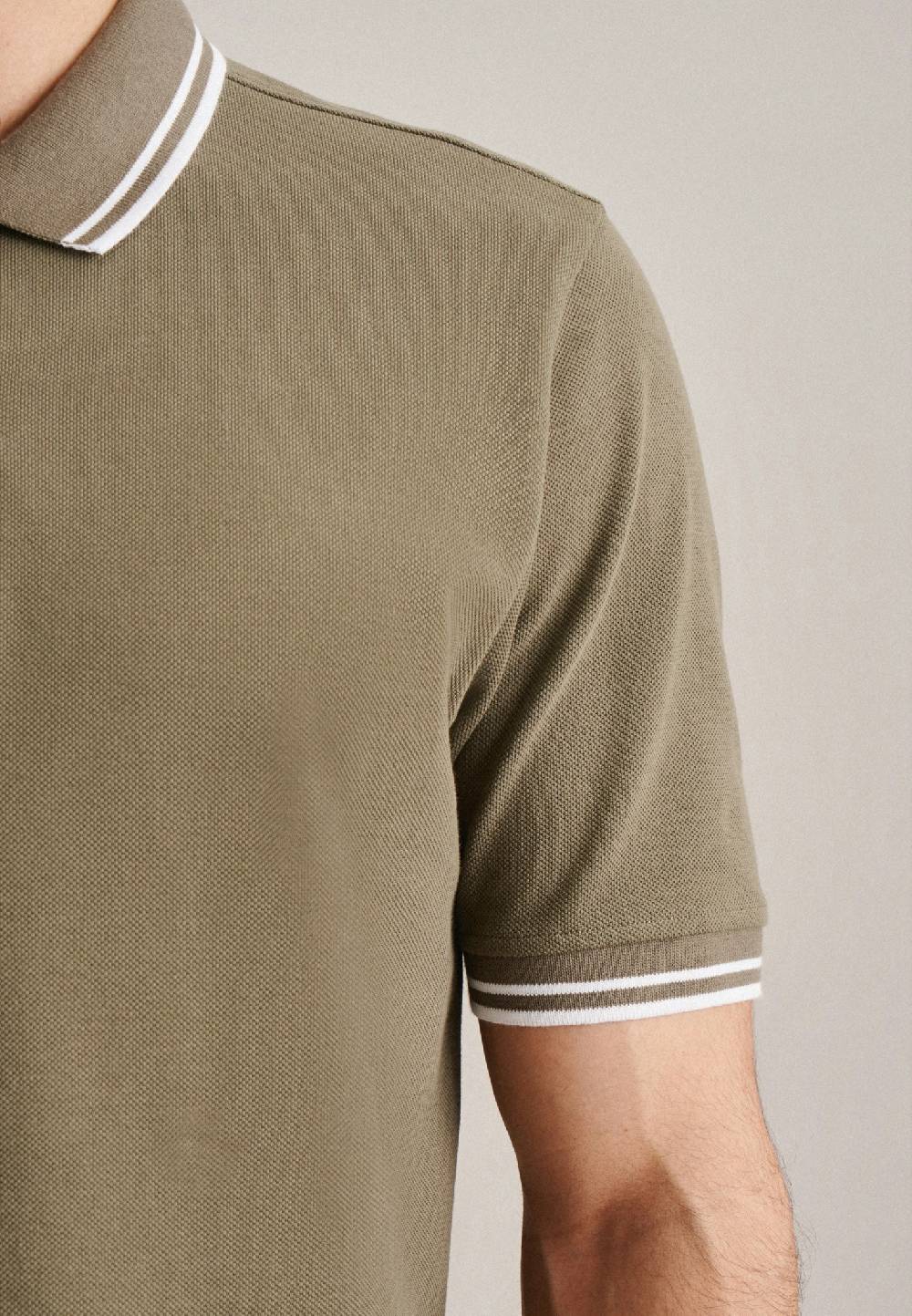 Studio Seidensticker Kragen Polo-Shirt Gerader Schnitt (Normal-Fit) Online Outlet