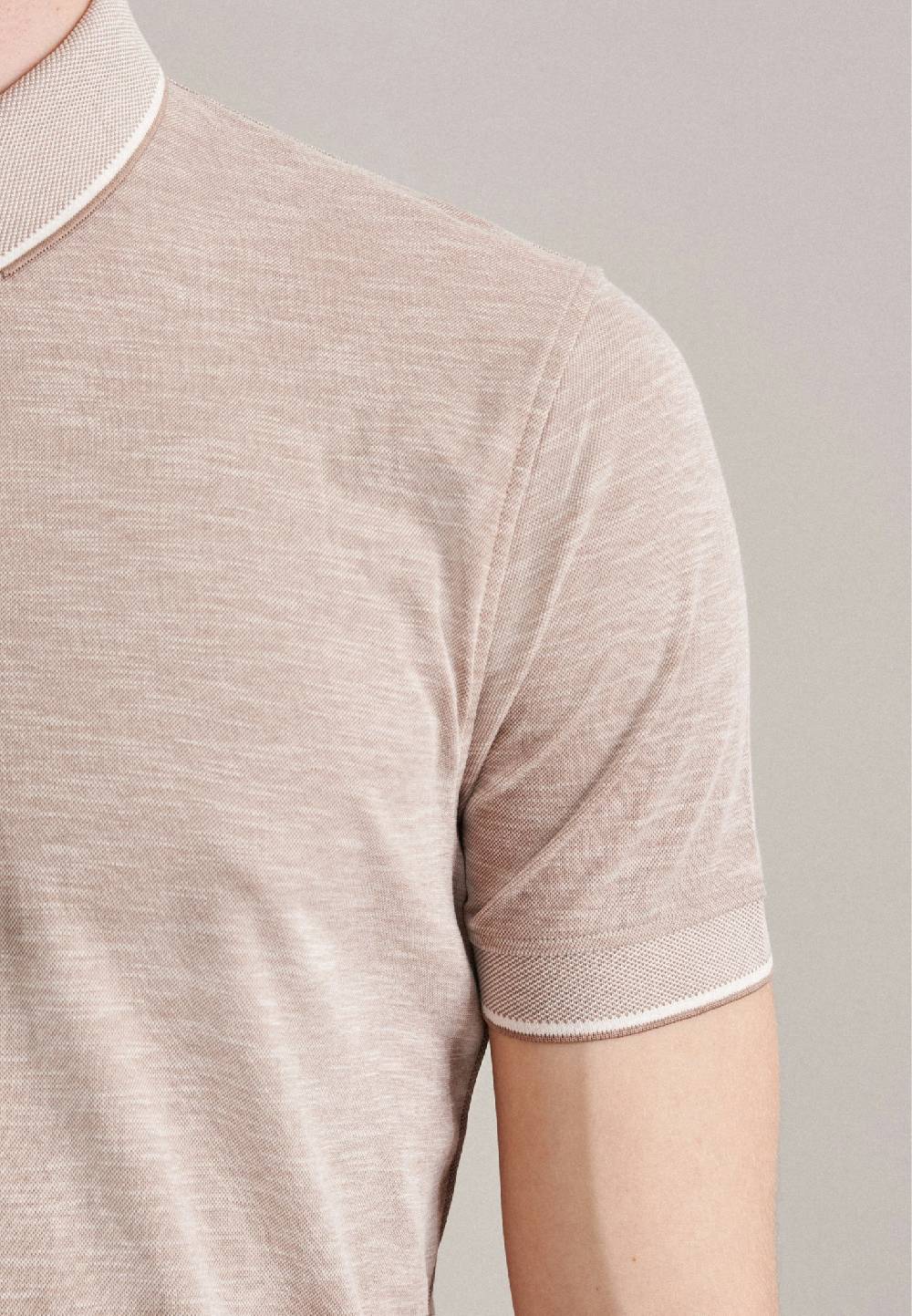 Studio Seidensticker Kragen Polo-Shirt Tailliert (Slim-Fit) Saisonale Angebote