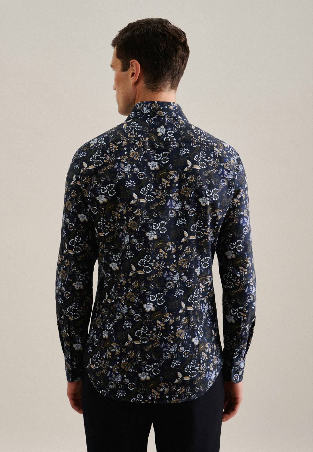 Studio Seidensticker Twill Business Hemd in Slim mit Kentkragen Blitzangebot