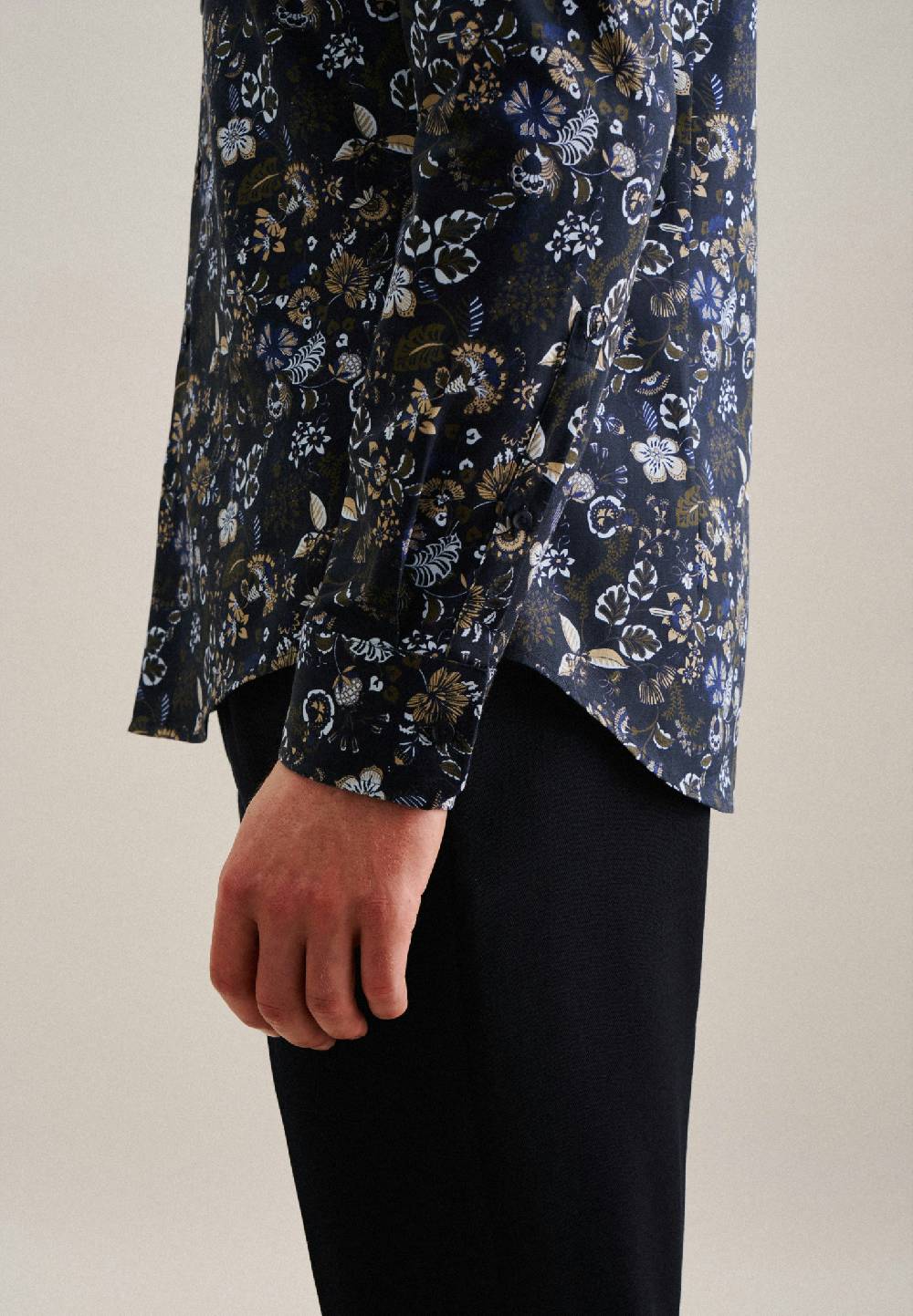 Studio Seidensticker Twill Business Hemd in Slim mit Kentkragen Blitzangebot