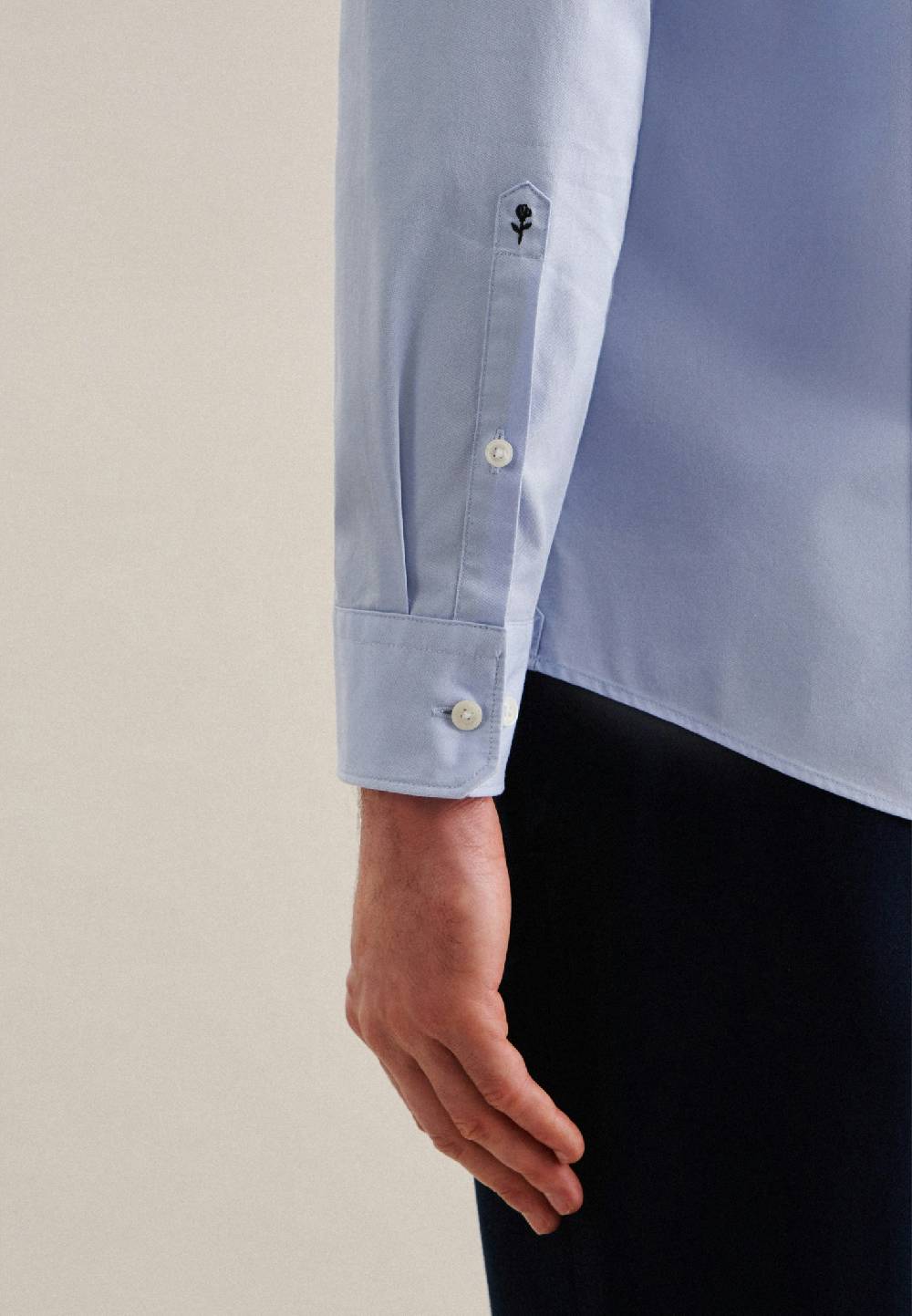 Studio Seidensticker Twill Casual Hemd in Regular mit Kentkragen Online