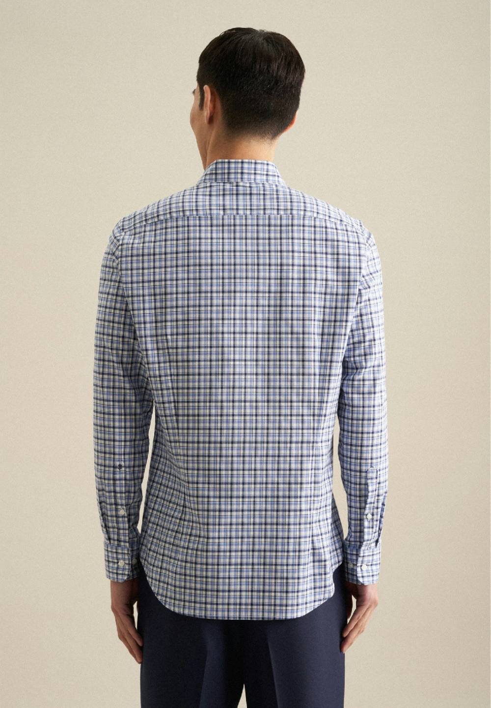 Studio Seidensticker Bügelfreies Twill Business Hemd in Slim mit Button-Down-Kragen Flash Sale