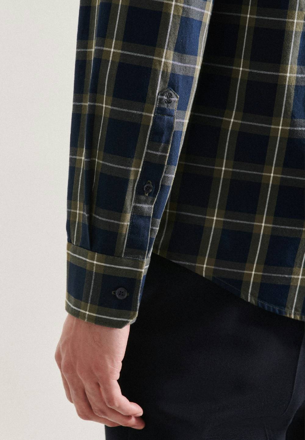 Studio Seidensticker Twill Casual Hemd in Regular mit Kentkragen Saisonale Angebote