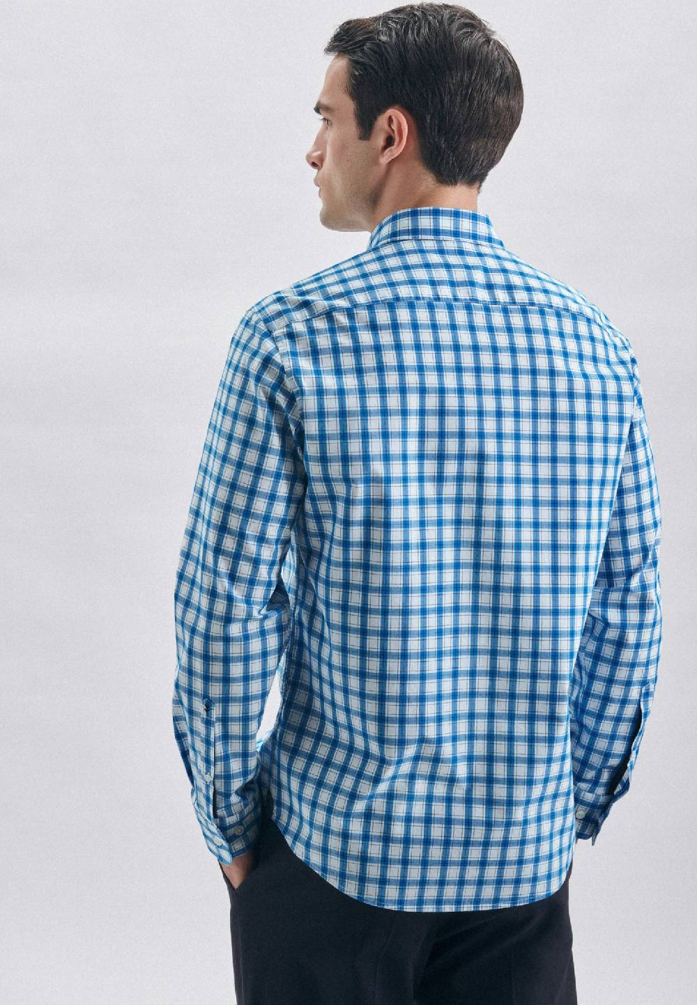 Studio Seidensticker Popeline Casual Hemd in Regular mit Button-Down-Kragen Kauf eins, bekomm eins gratis