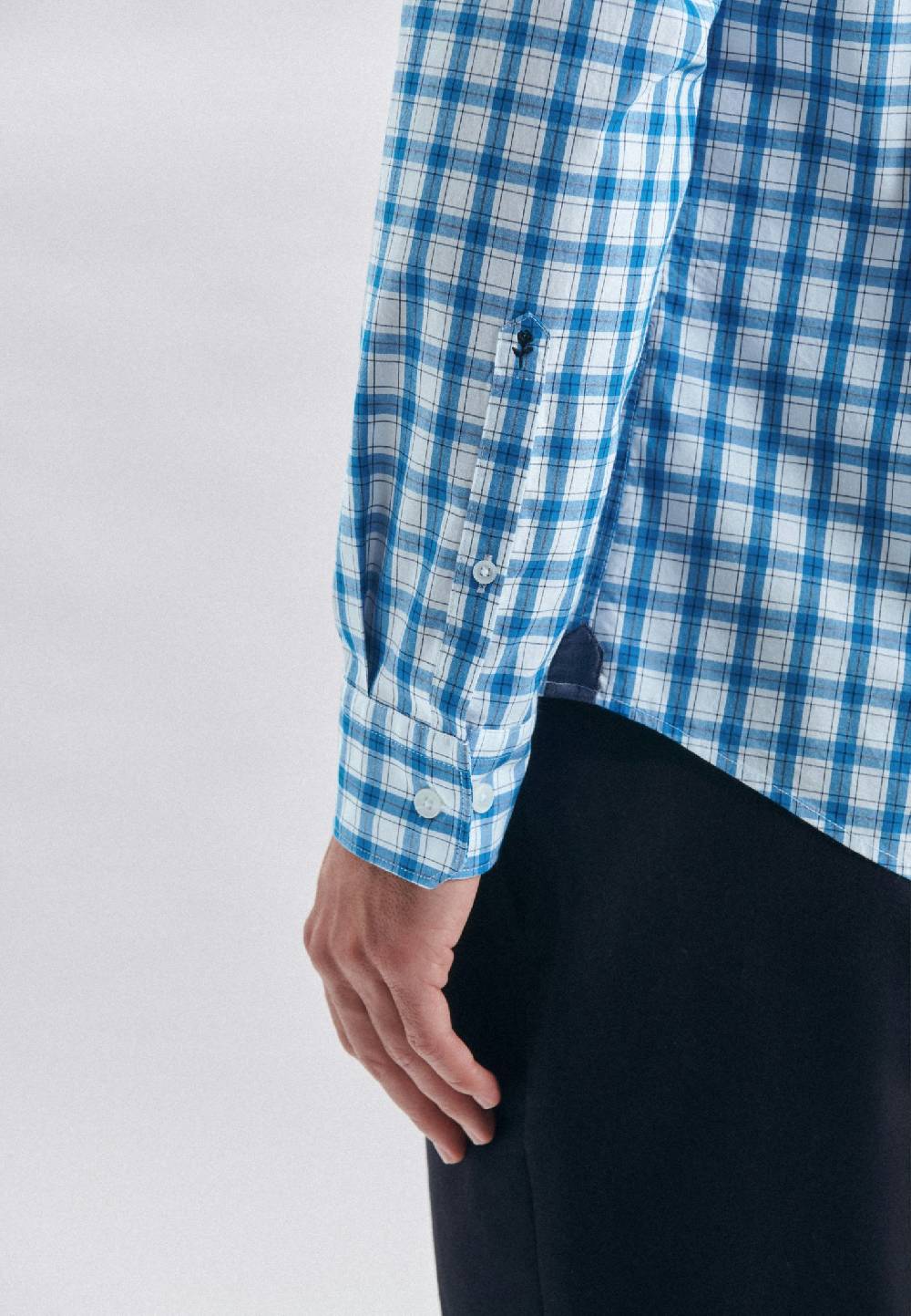 Studio Seidensticker Popeline Casual Hemd in Regular mit Button-Down-Kragen Kauf eins, bekomm eins gratis