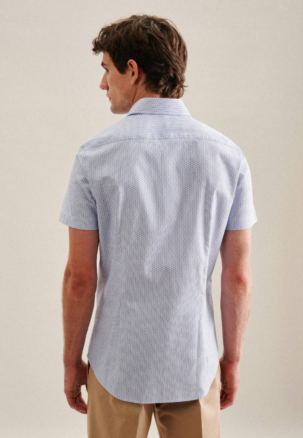 Studio Seidensticker Twill Kurzarm Business Hemd in Slim mit Kentkragen Bis zu 55% Rabatt