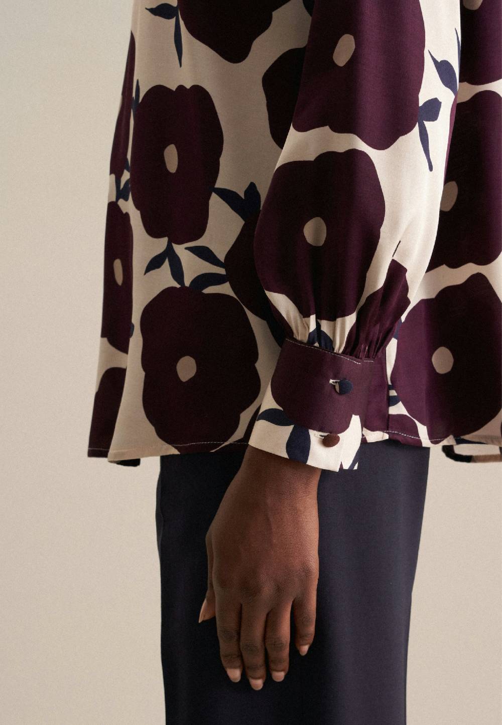 Studio Seidensticker Satin Shirtbluse Valentinstagsangebot