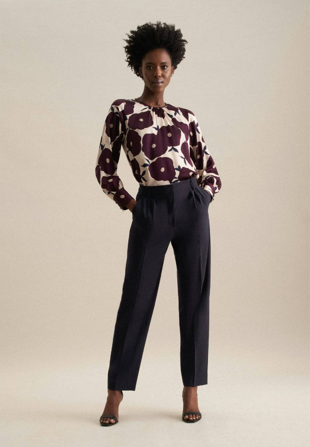Studio Seidensticker Satin Shirtbluse Valentinstagsangebot