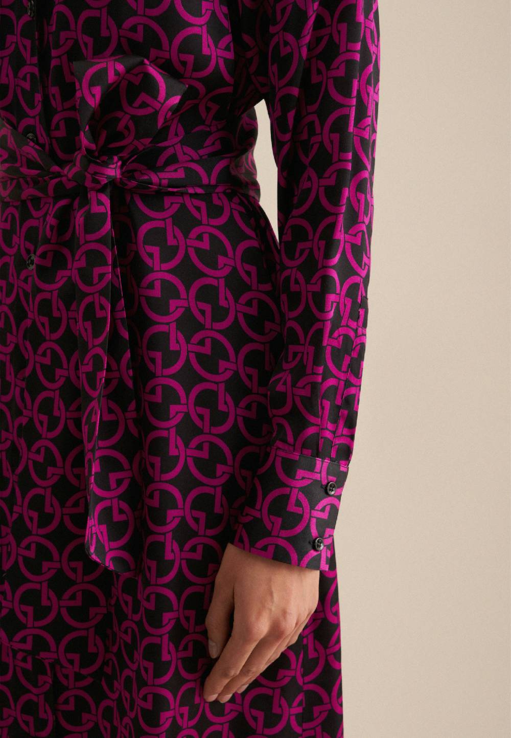 Studio Seidensticker Satin Midi Kleid Riesige Ersparnisse