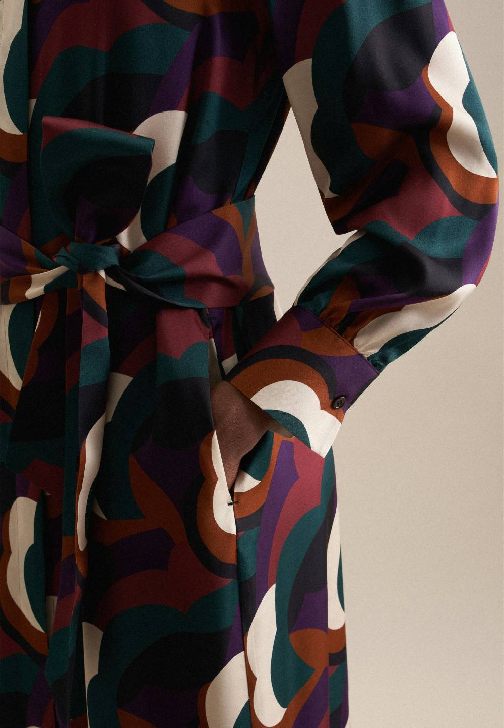 Studio Seidensticker Satin Midi Kleid Wochenangebot