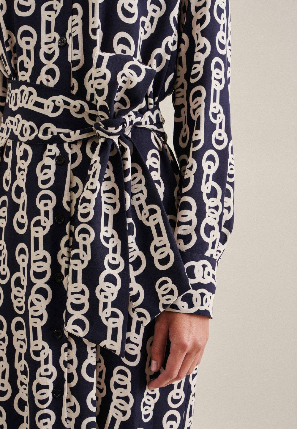 Studio Seidensticker Krepp Maxi Kleid Begrenzt auf 3 Tage