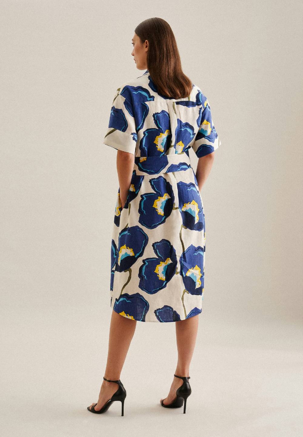 Studio Seidensticker Leinen Midi Kleid Online