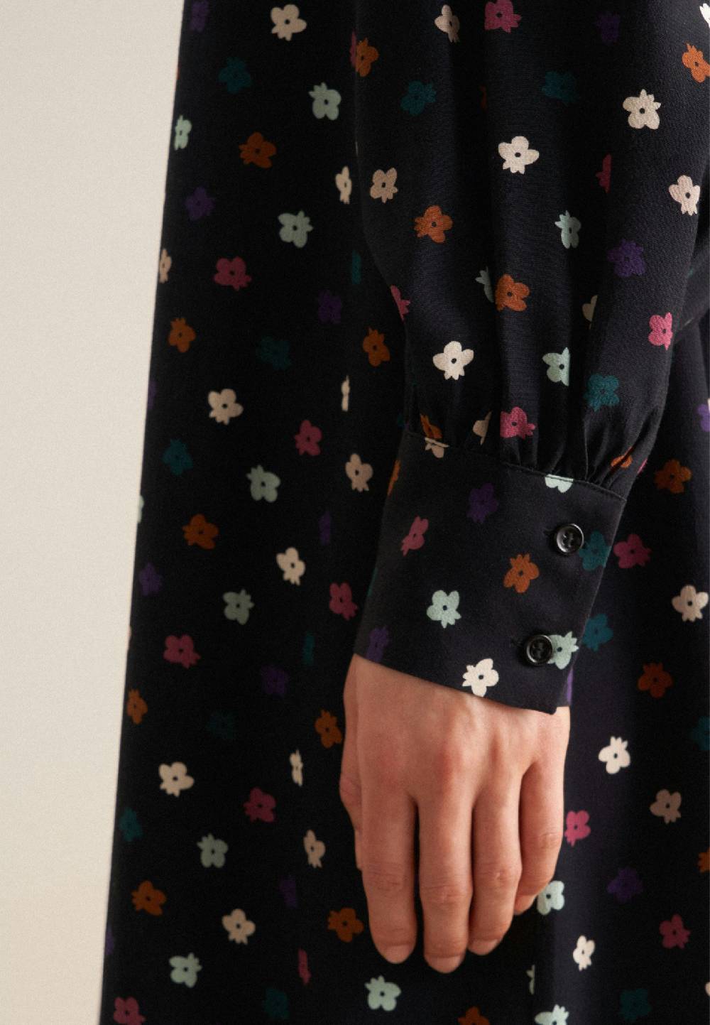 Studio Seidensticker Krepp Midi Kleid Heißer Verkauf