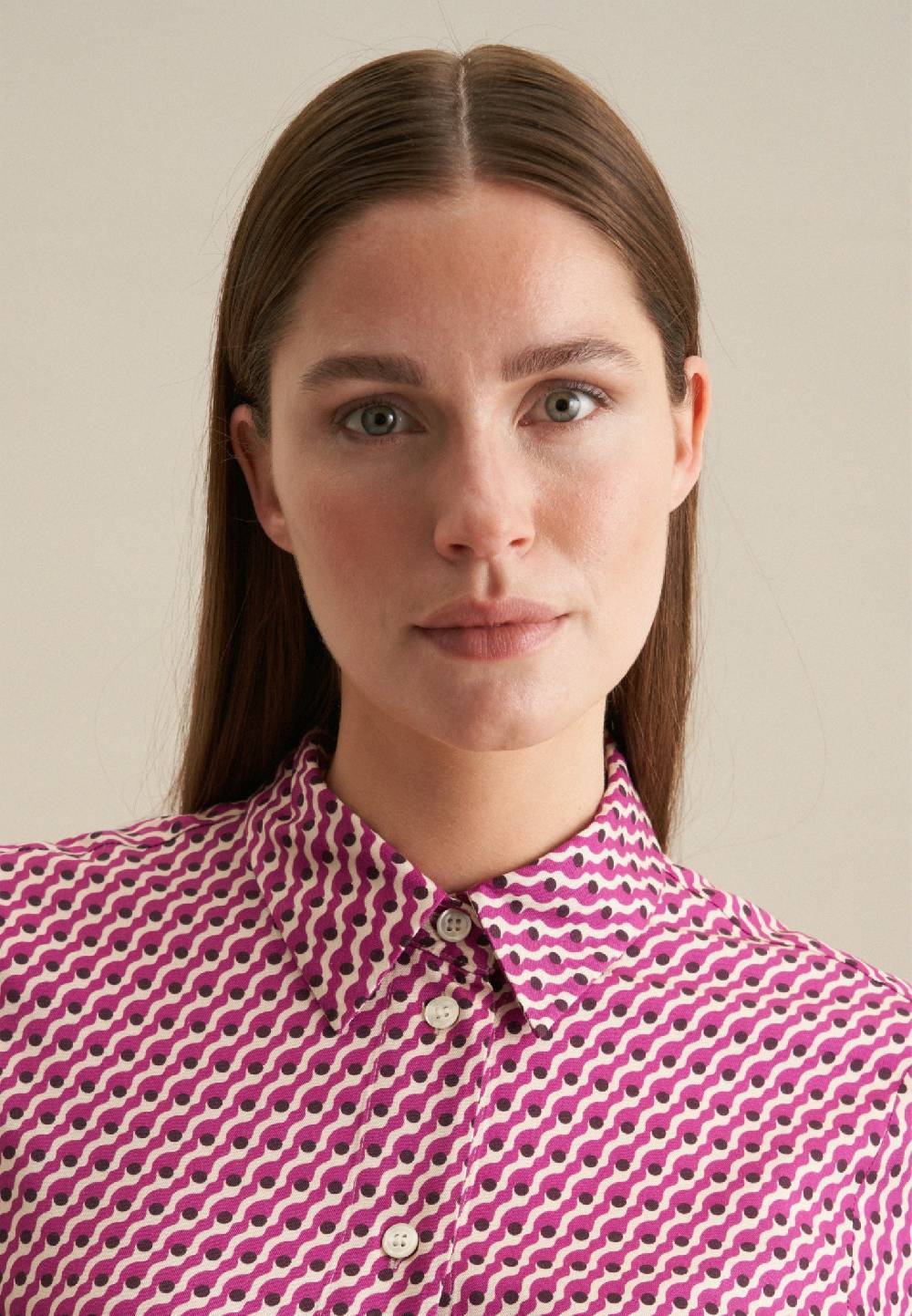 Studio Seidensticker Twill Midi Kleid Zeitlich begrenztes Angebot