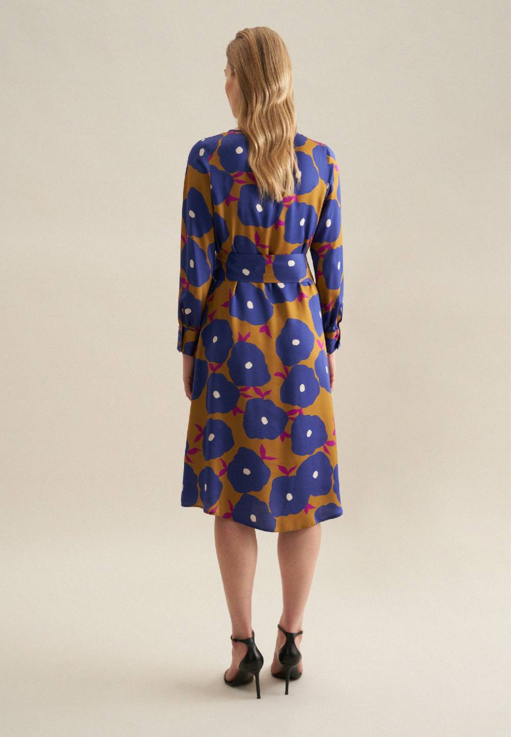 Studio Seidensticker Satin Midi Kleid Saisonale Angebote