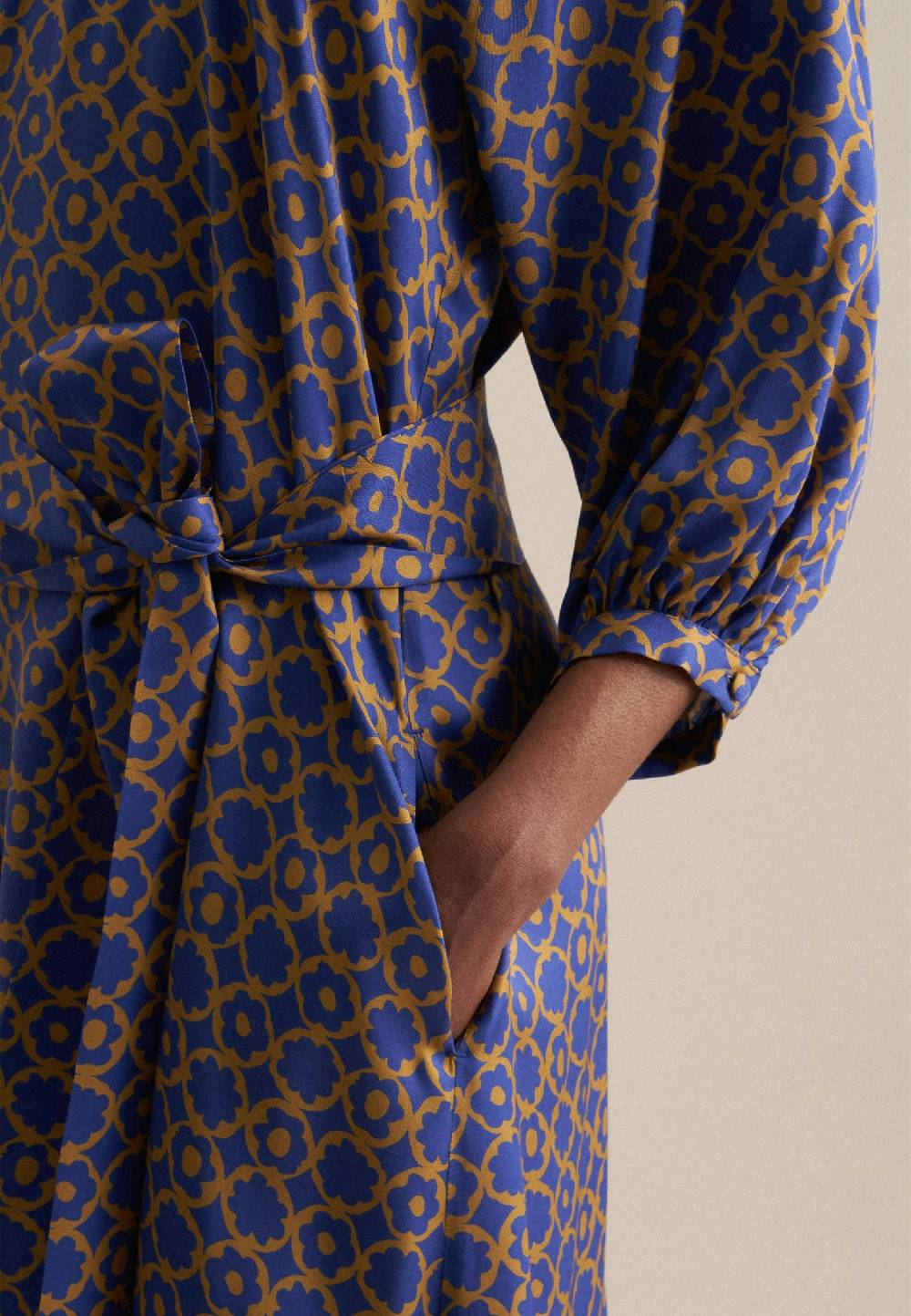 Studio Seidensticker Twill Midi Kleid Neueste Stile