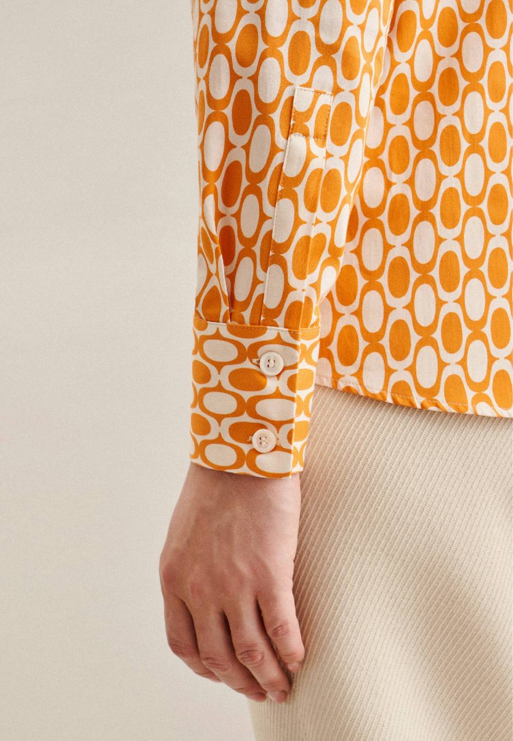 Studio Seidensticker Satin Hemdbluse Vierteljährliche Förderung