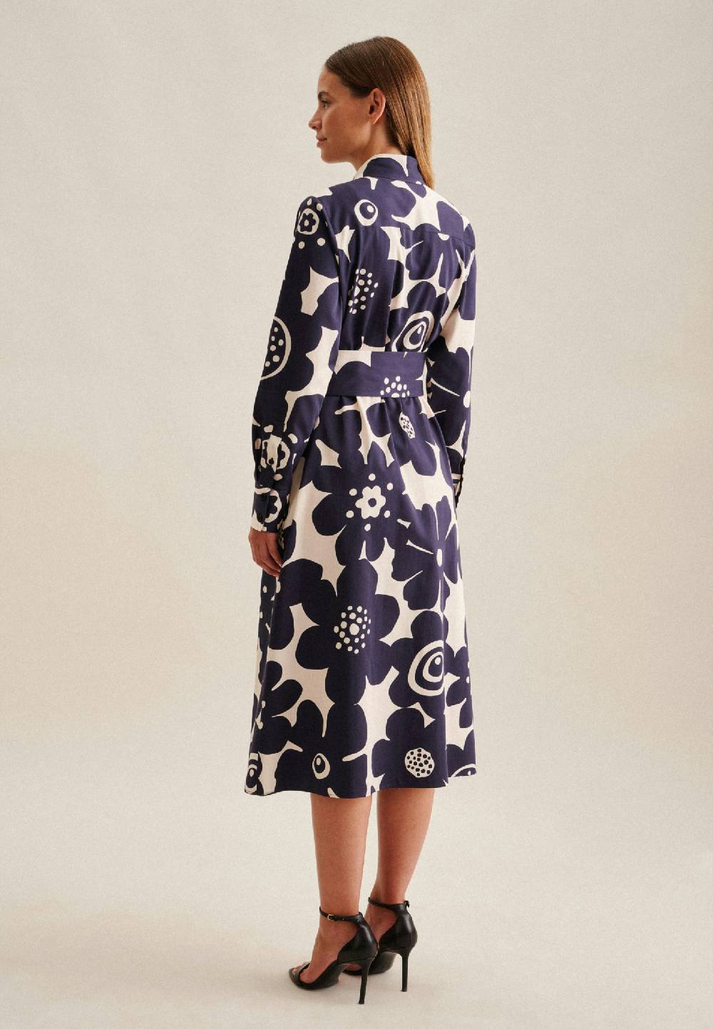 Studio Seidensticker Satin Midi Kleid Bis zu 55% Rabatt