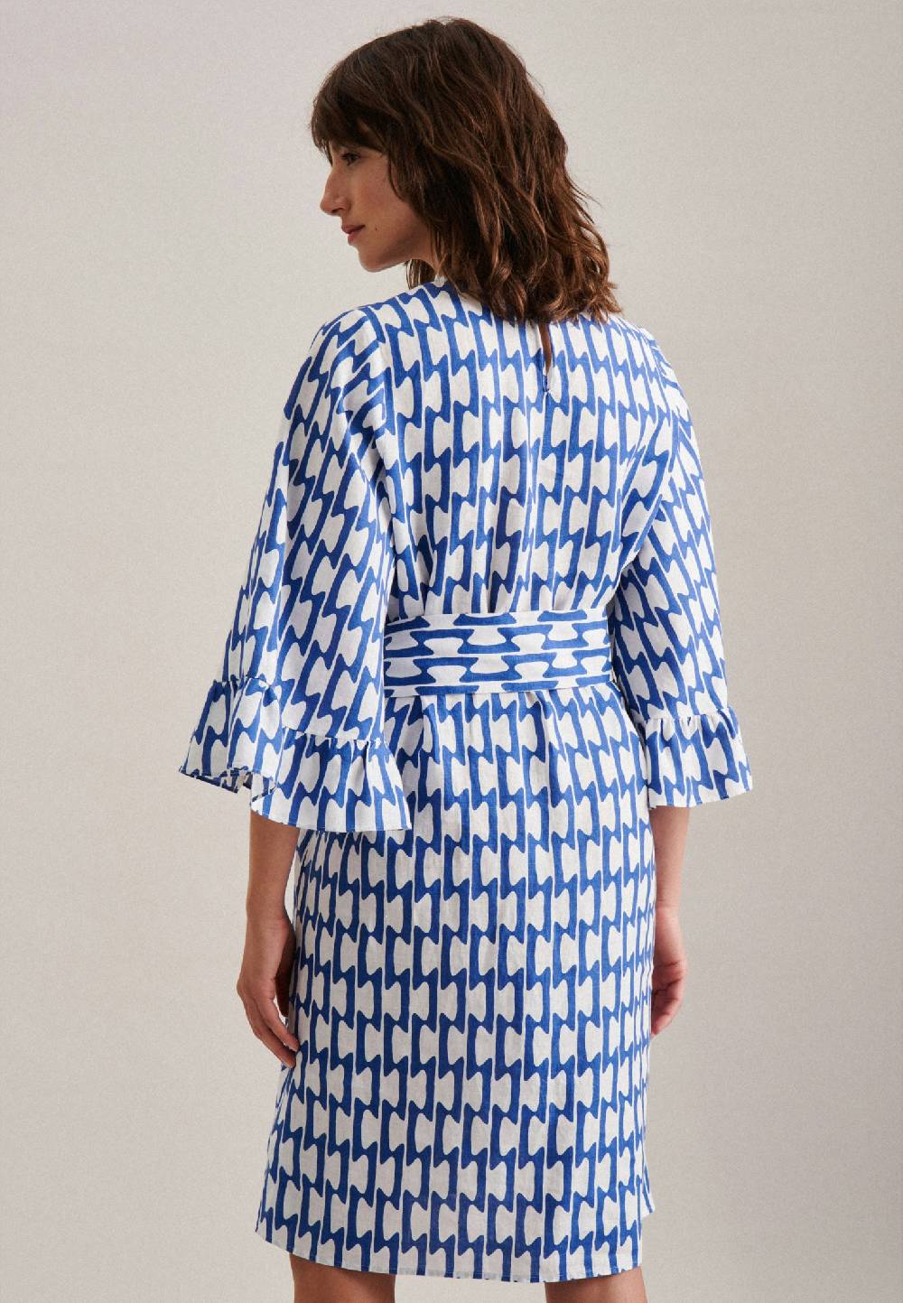 Studio Seidensticker Leinen Midi Kleid im Angebot