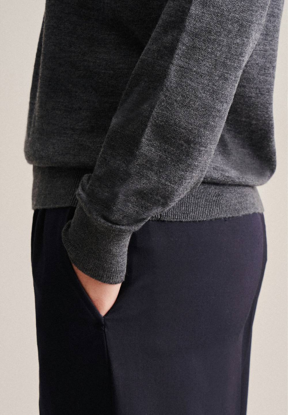 Studio Seidensticker Rundhals Pullover Regular Limitierter Zeitrabatt