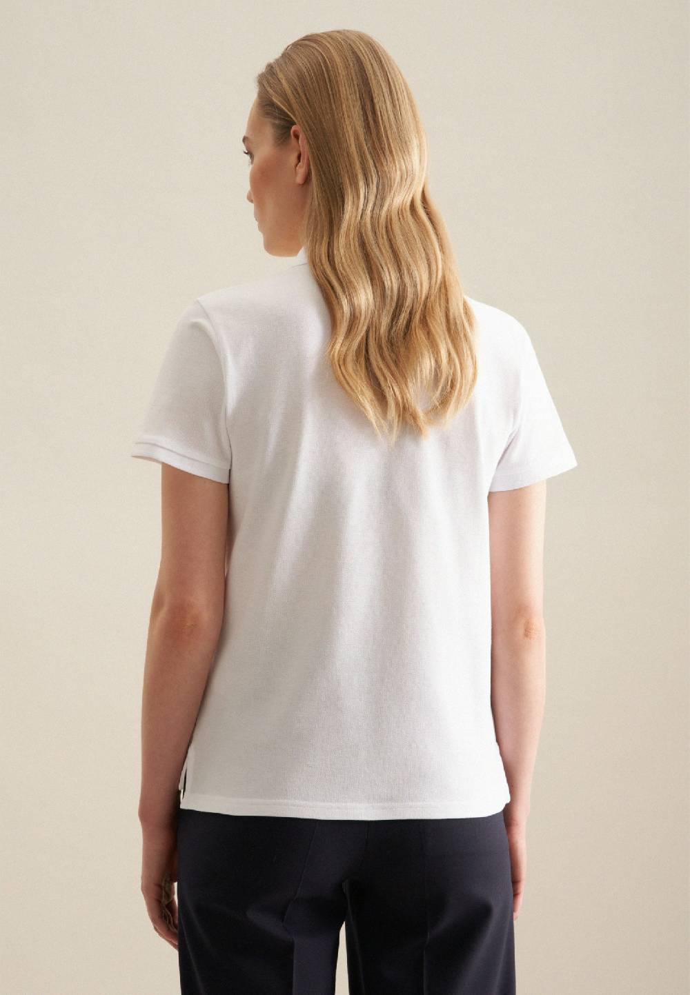 Studio Seidensticker Kragen Polo Shirt Regular Großer Ausverkauf