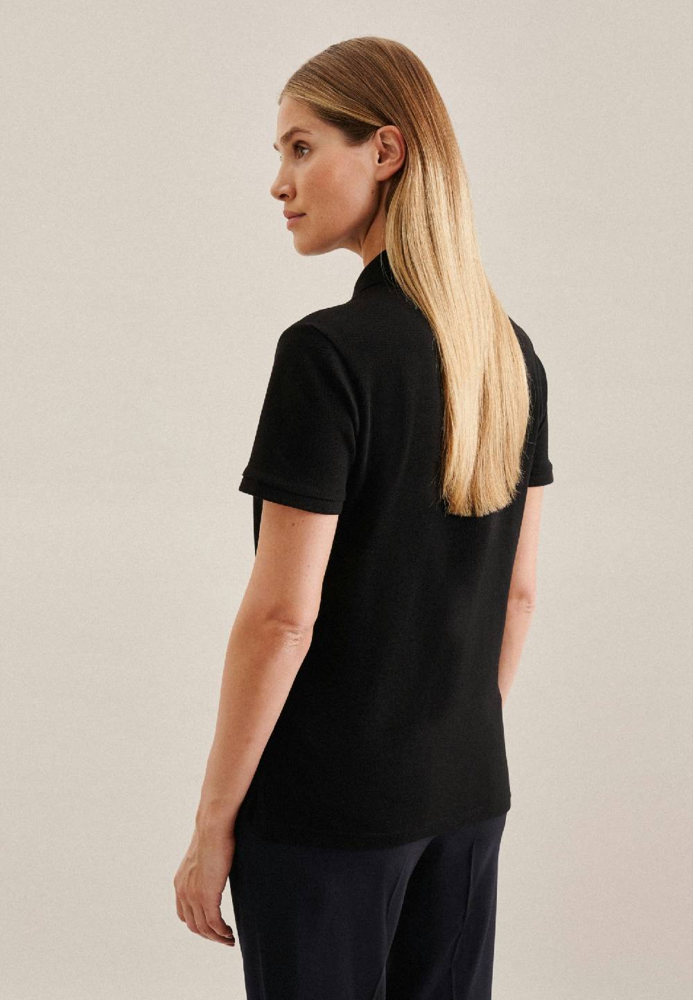 Studio Seidensticker Kragen Polo Shirt Regular Preisnachlass