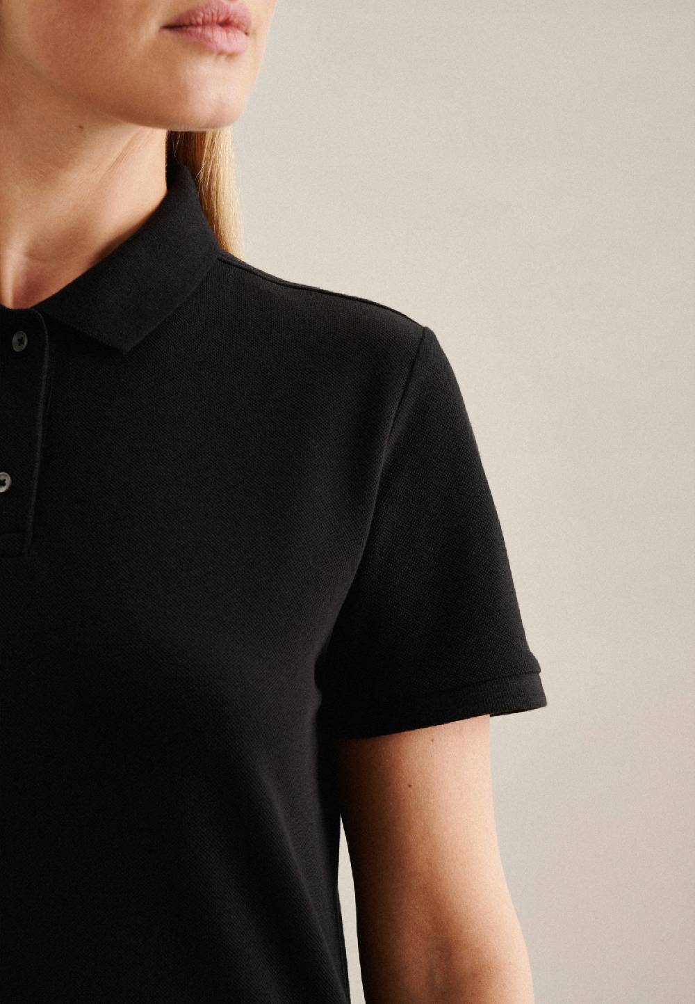 Studio Seidensticker Kragen Polo Shirt Regular Preisnachlass