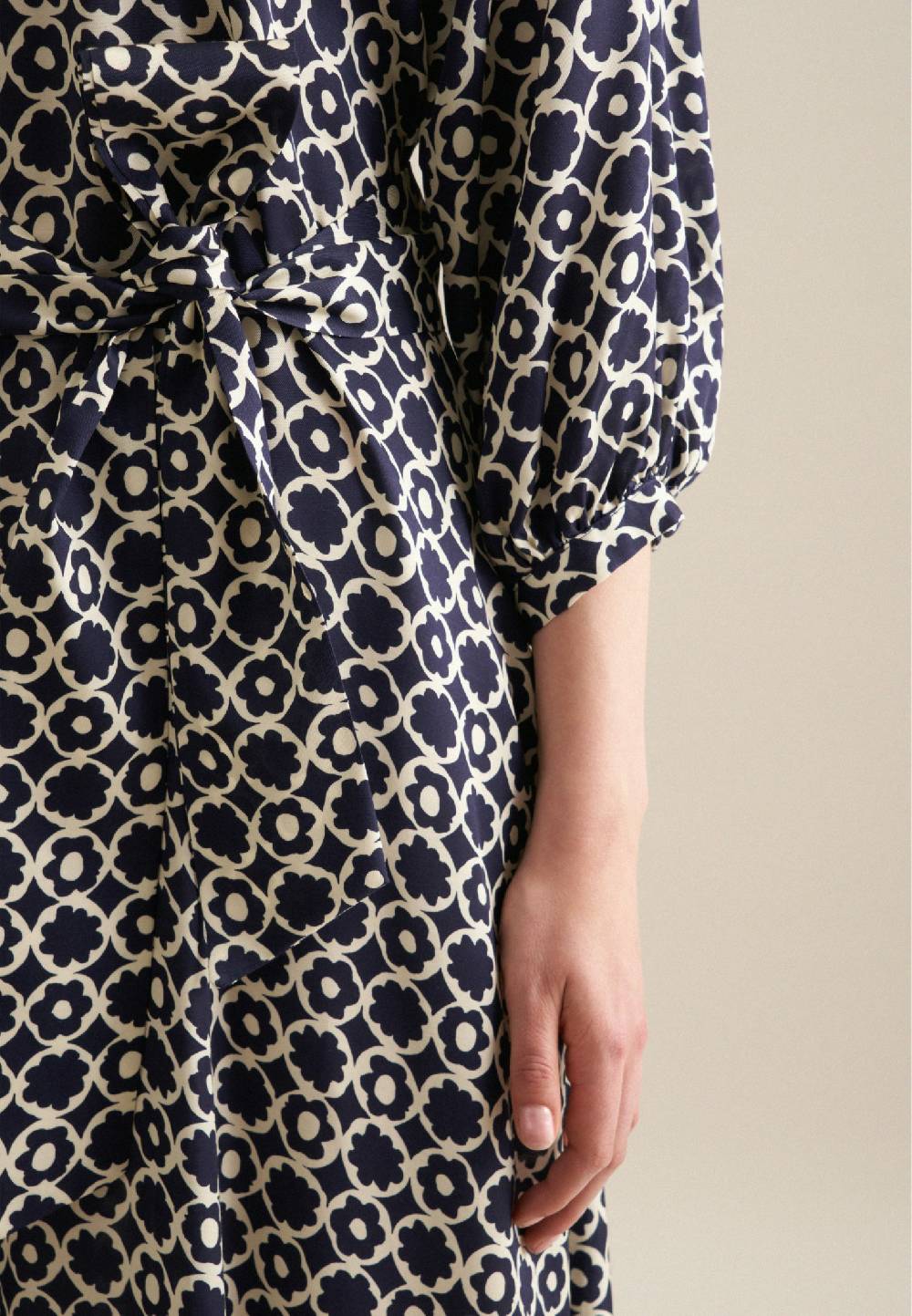 Studio Seidensticker Twill Midi Kleid Exklusive Angebote