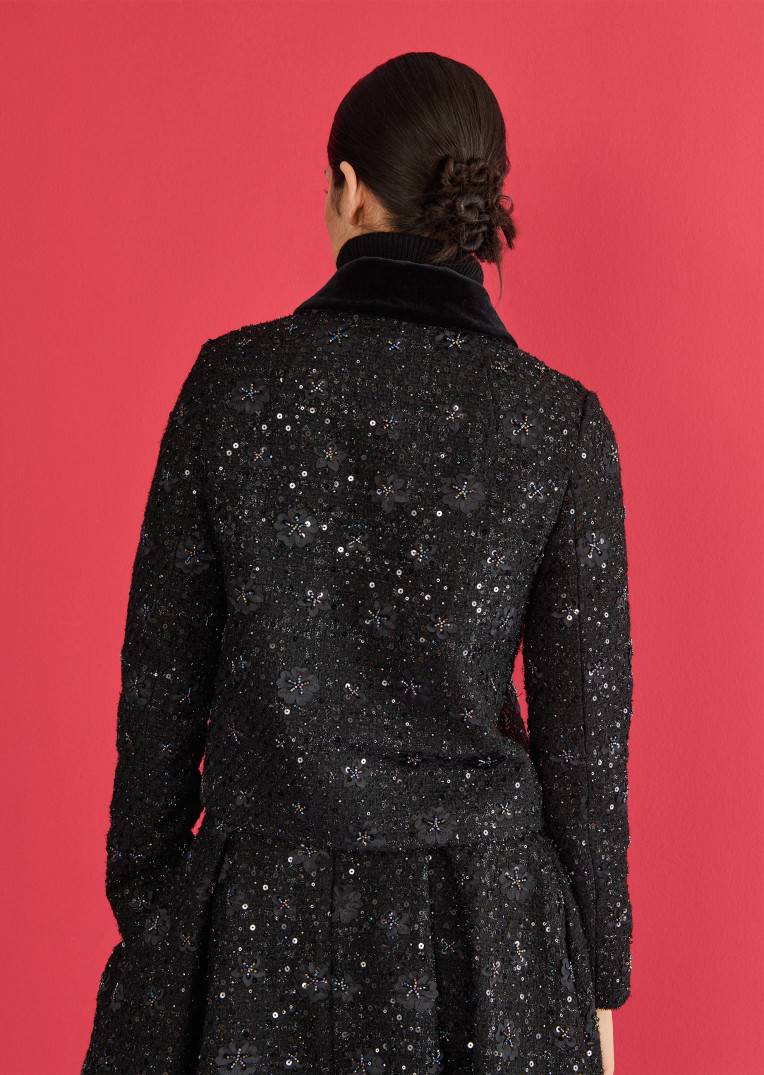 Talbot Runhof Jacke Hulda4 Kostenloser Versand international