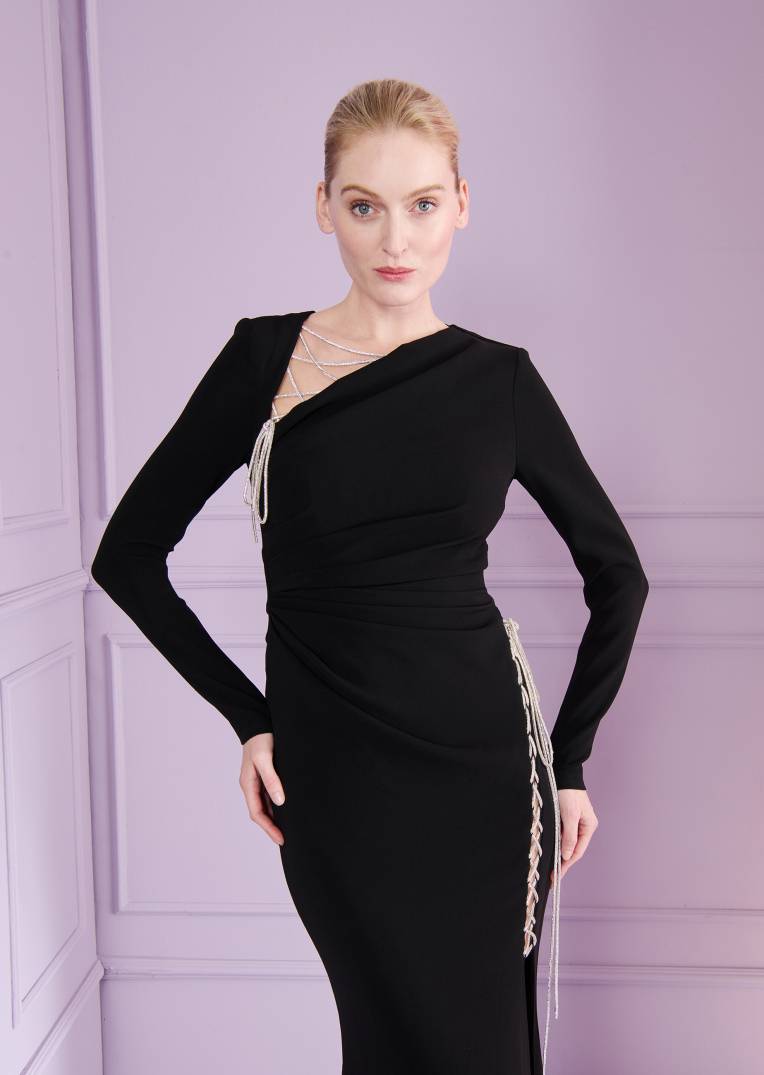 Talbot Runhof Abendkleid Nocturnal1 Muttertagsangebot
