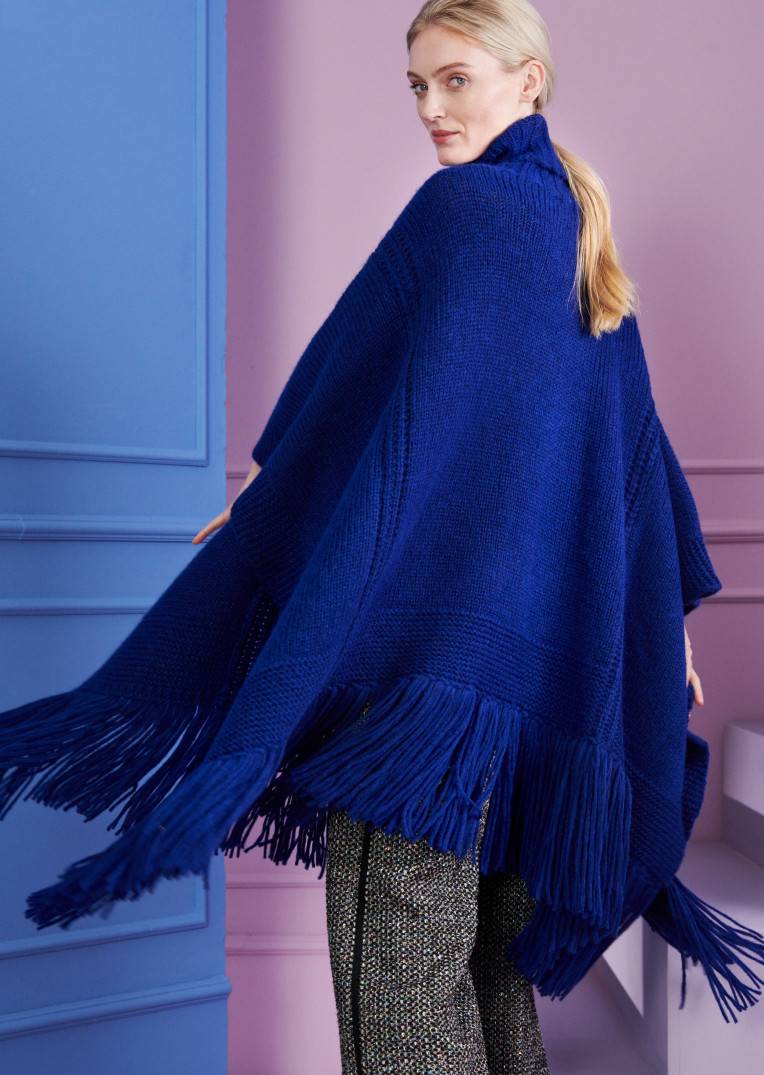 Talbot Runhof Poncho PadmaPoncho1 Letzte 2 Tage