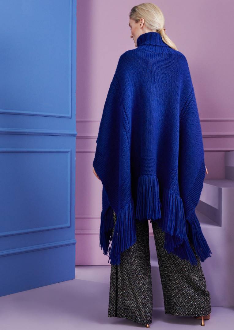 Talbot Runhof Poncho PadmaPoncho1 Letzte 2 Tage