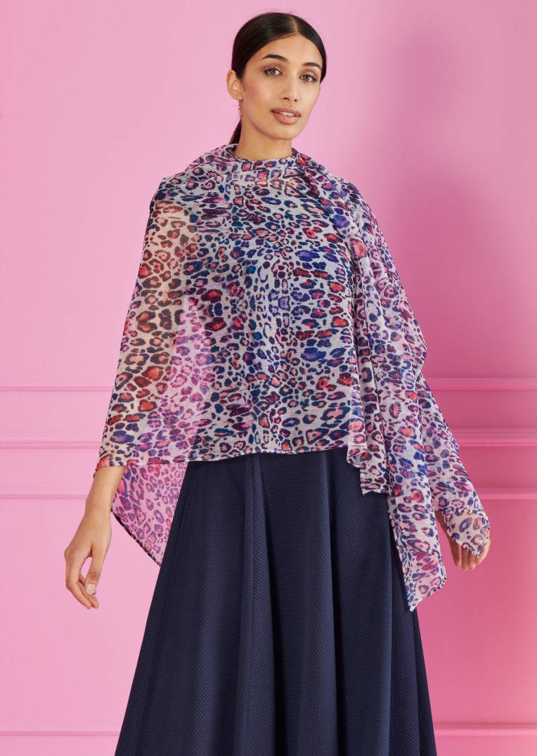 Talbot Runhof Poncho Hint5 Sonderangebot der Fabrik