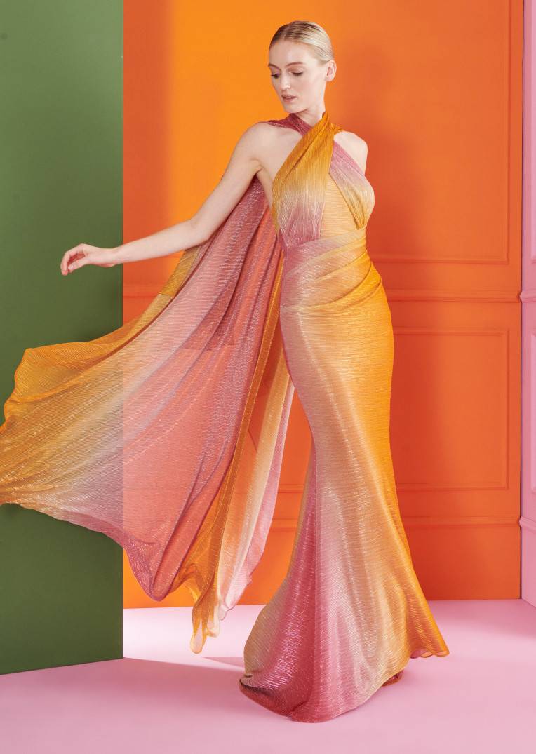 Talbot Runhof Abendkleid Kordon2 Neueste Mode