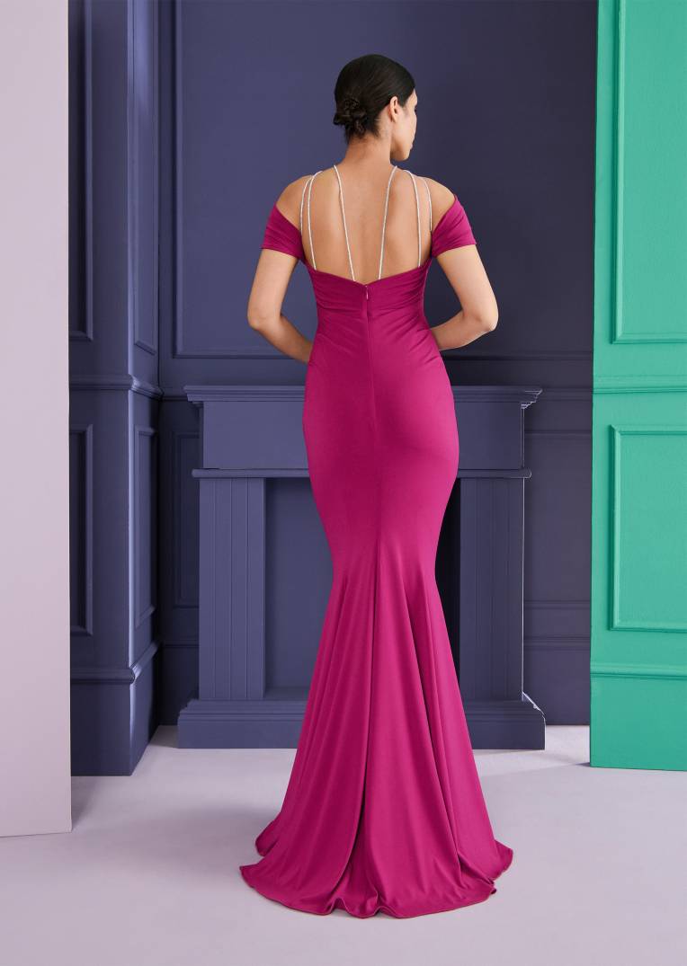 Talbot Runhof Abendkleid Morelle1 Kostenloser Versand