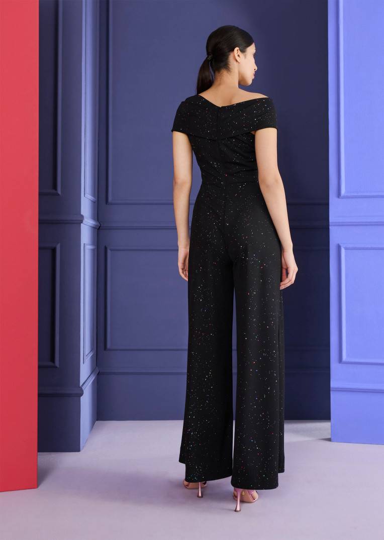 Talbot Runhof Jumpsuit Risk9 Flash Sale