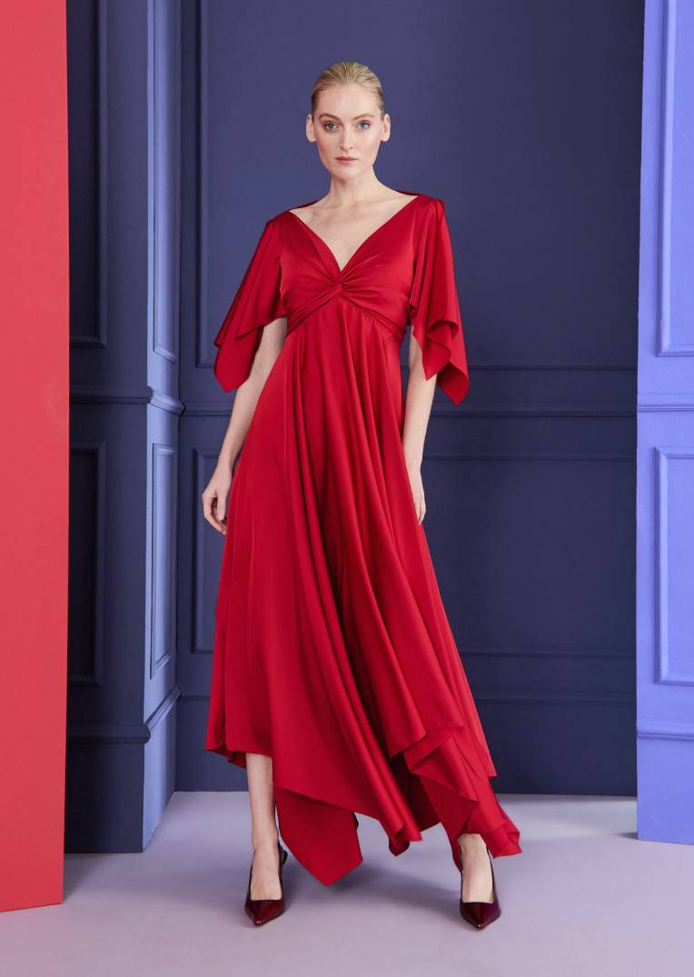 Talbot Runhof Midikleid Coleen5