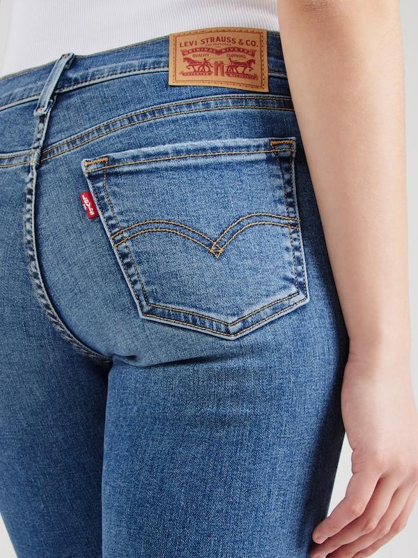 LEVI'S ® LEVI'S ® Skinny Jeans '710' in Blue Denim Fabrik Onlineshop