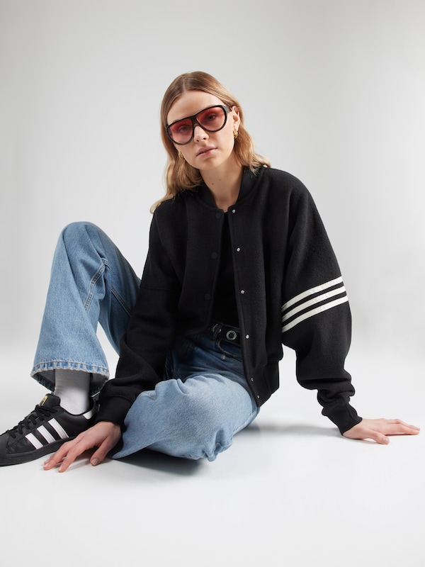 ADIDAS ORIGINALS ADIDAS ORIGINALS Jacke in Schwarz Rabatt