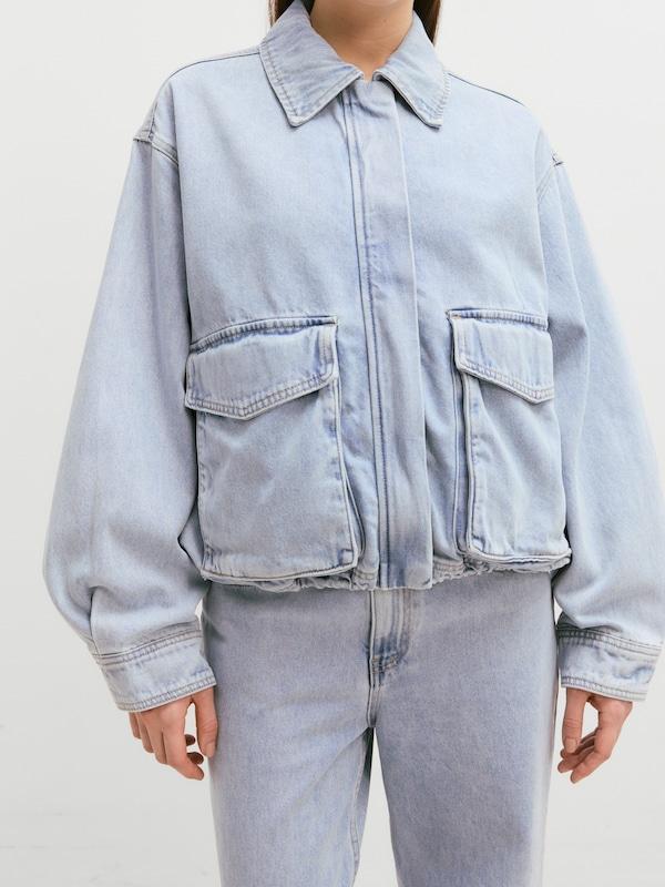 EDITED EDITED Jacke 'Thomai' (OCS) in Blue Denim Online Shopping