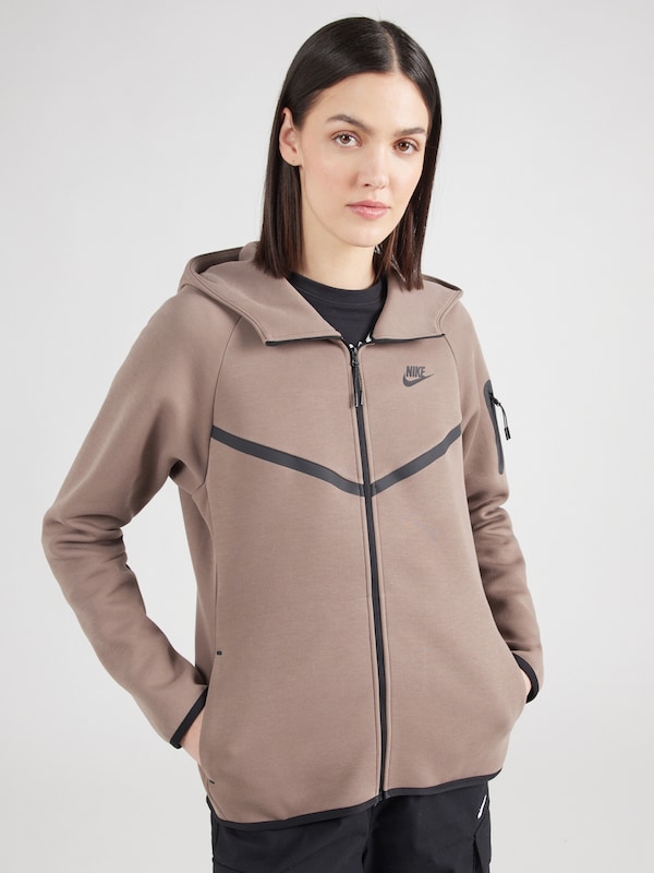 Nike Sportswear Nike Sportswear Sweatjacke 'TECH FLEECE 2' in Mokka Exklusivangebot