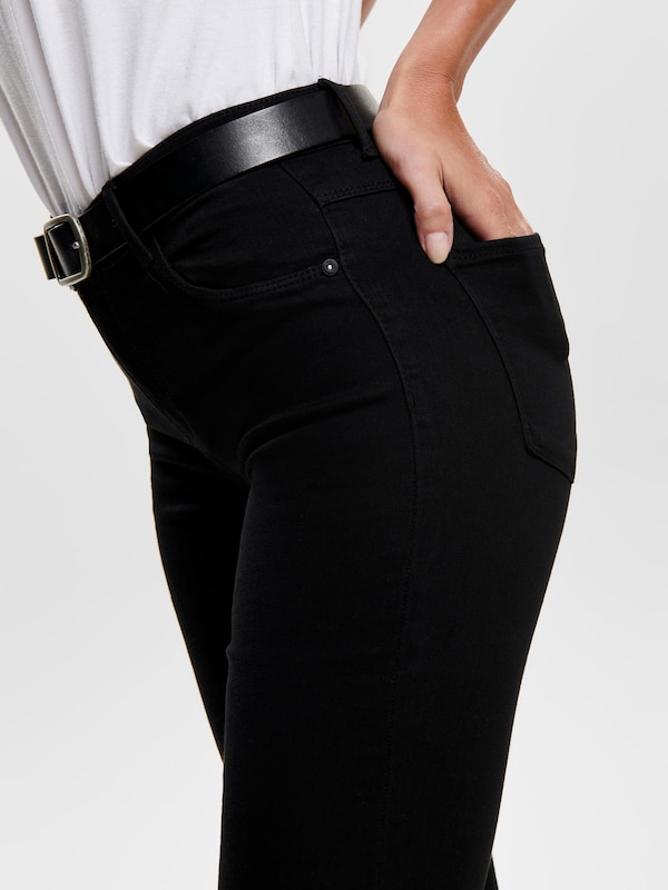 ONLY ONLY Skinny Jeans 'Rain Cry' in Black Denim Valentinstagsangebot