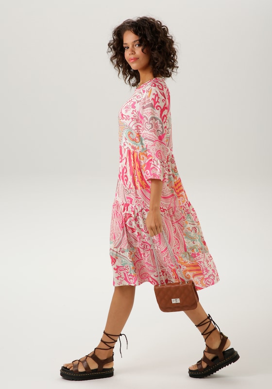 Aniston CASUAL Aniston CASUAL Blusenkleid in Pink Jubiläumsangebot