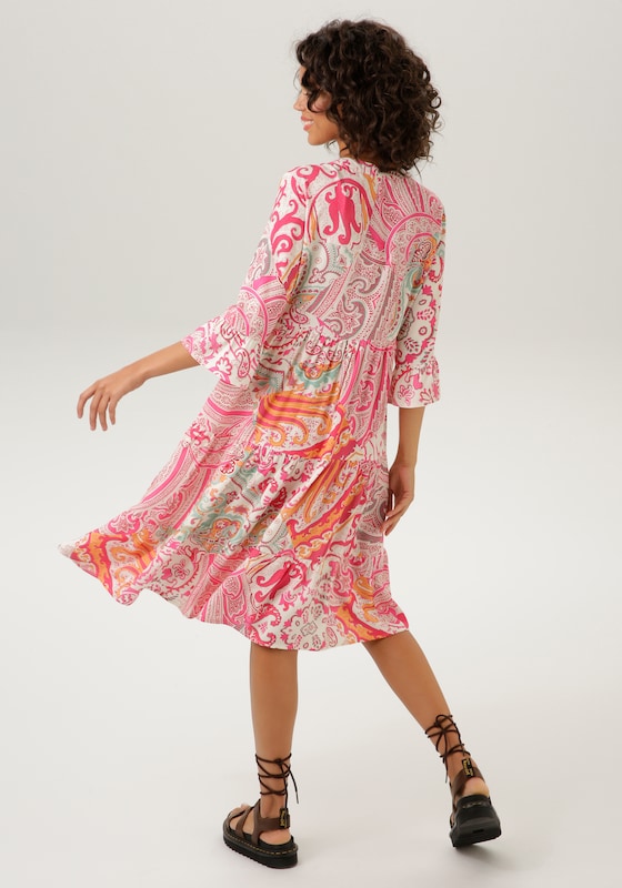 Aniston CASUAL Aniston CASUAL Blusenkleid in Pink Jubiläumsangebot