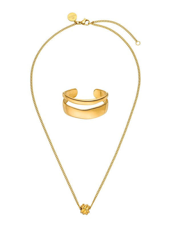 PURELEI PURELEI 'Elemente Schmuckset (25-teilig)' in Gold Blitzangebot