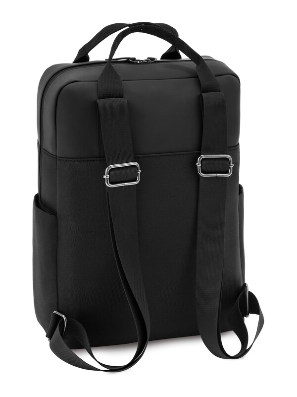 Kapten u0026 Son Kapten & Son Rucksack 'Bergen Small All Black' in Schwarz Kostenlose Rückgabe