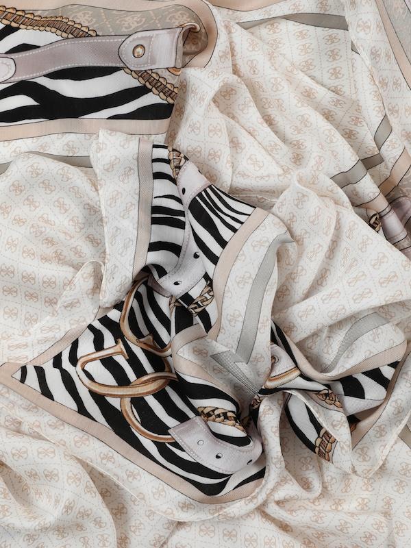 GUESS GUESS Tuch 'ZAMIRA' in Braun Hellbraun Zeitbegrenzte Promotion