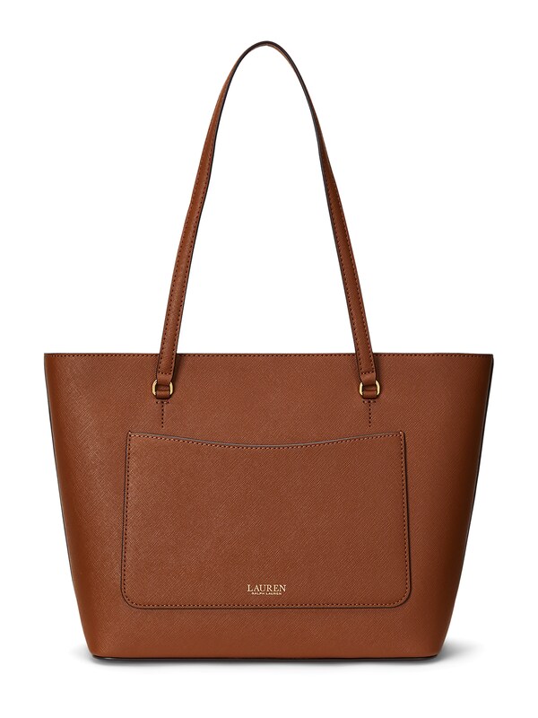 Lauren Ralph Lauren Lauren Ralph Lauren Shopper 'KARLY' in Braun Sonderangebot der Fabrik